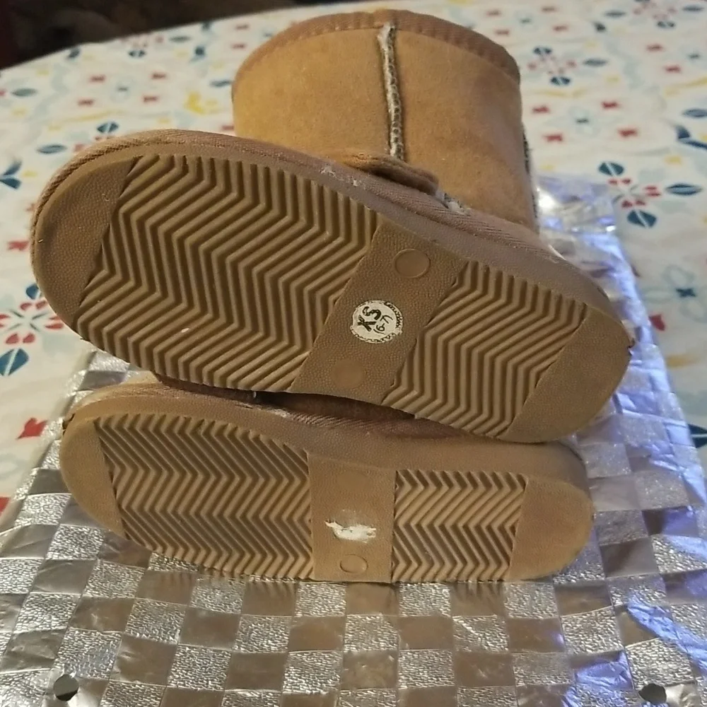 Lazy One Toddler Child Slip On Dog Toasty Toes Boots - Size XS 6-7